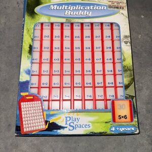 Multiplication Buddy Toy - Red and White